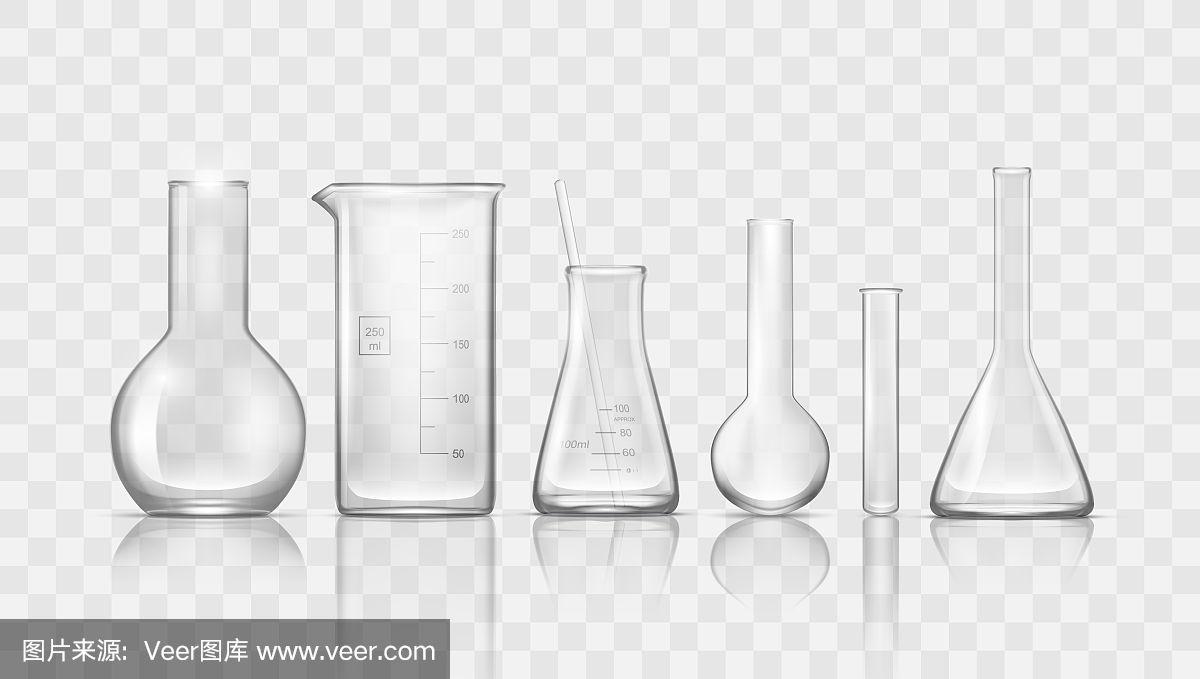 化学玻璃器皿照 实验室的专业与美感